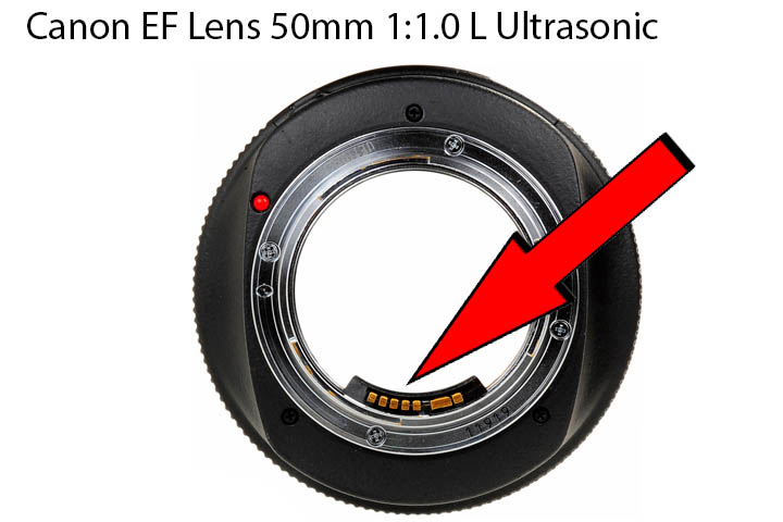Canon EF Lens 50mm 1:1.0 L Ultrasonic
