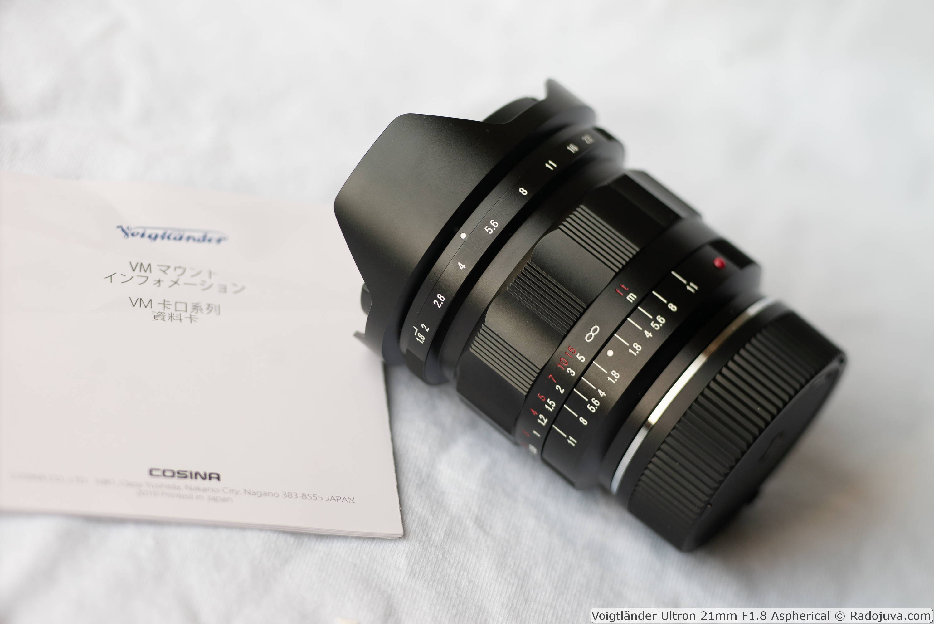 Review and test of the modern Voigtländer Ultron 21mm F1.8