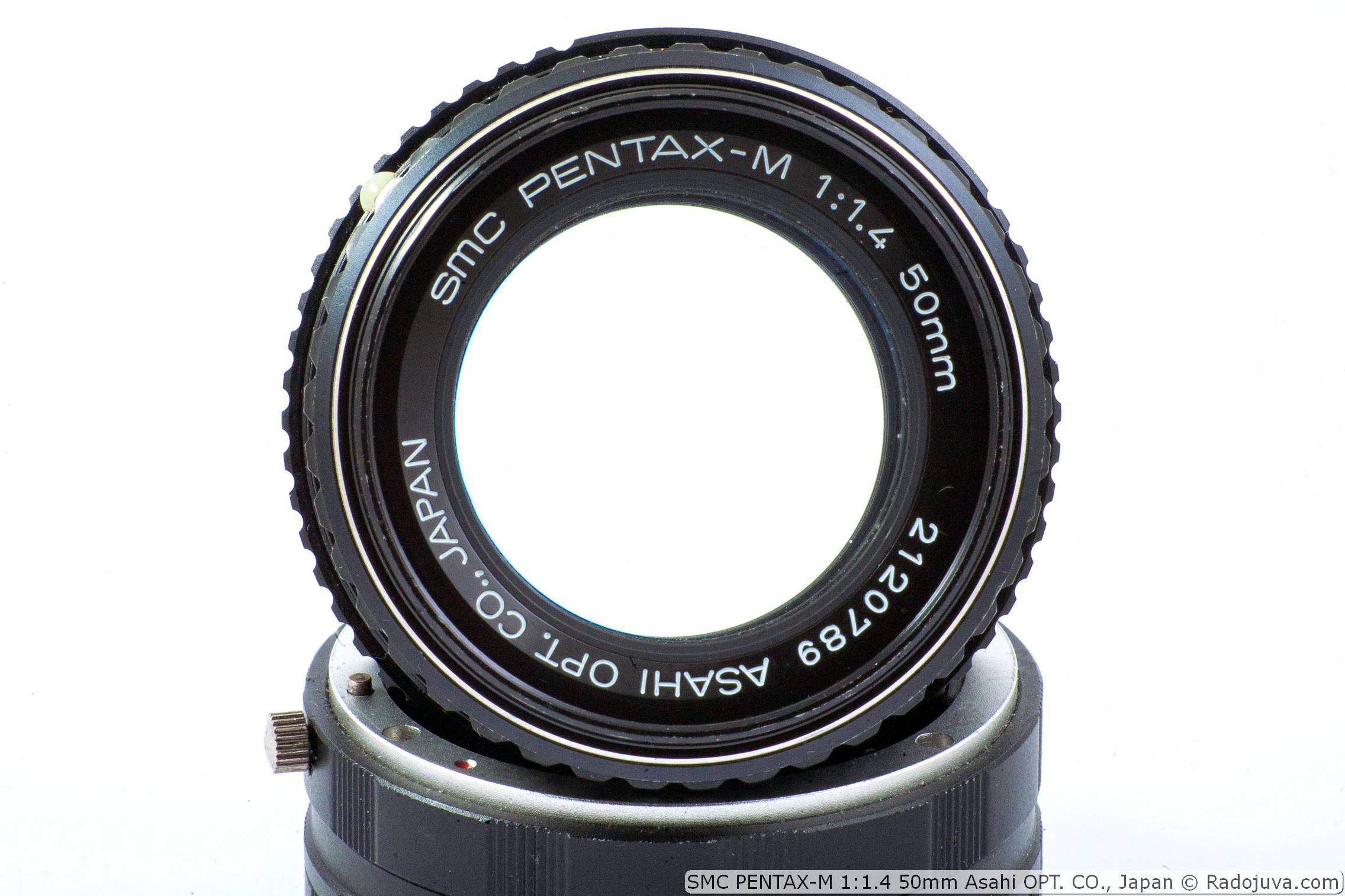 Review SMC Pentax-M 1: 1,4 50mm. Pentax-M 1.4 50 SMC lens test