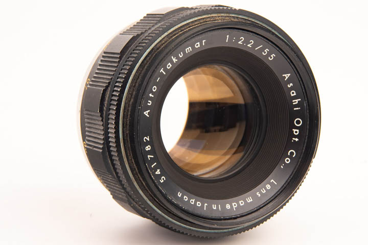 Auto-Takumar 1:2.2/55 ASAHI OPT. CO., Lens made in Japan
