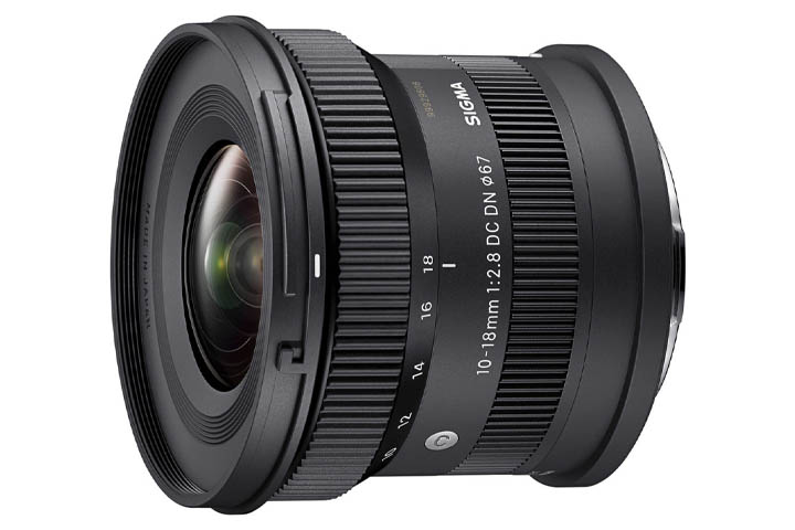 SIGMA 10-18mm 1:2.8 DC DN C (hedendaags)