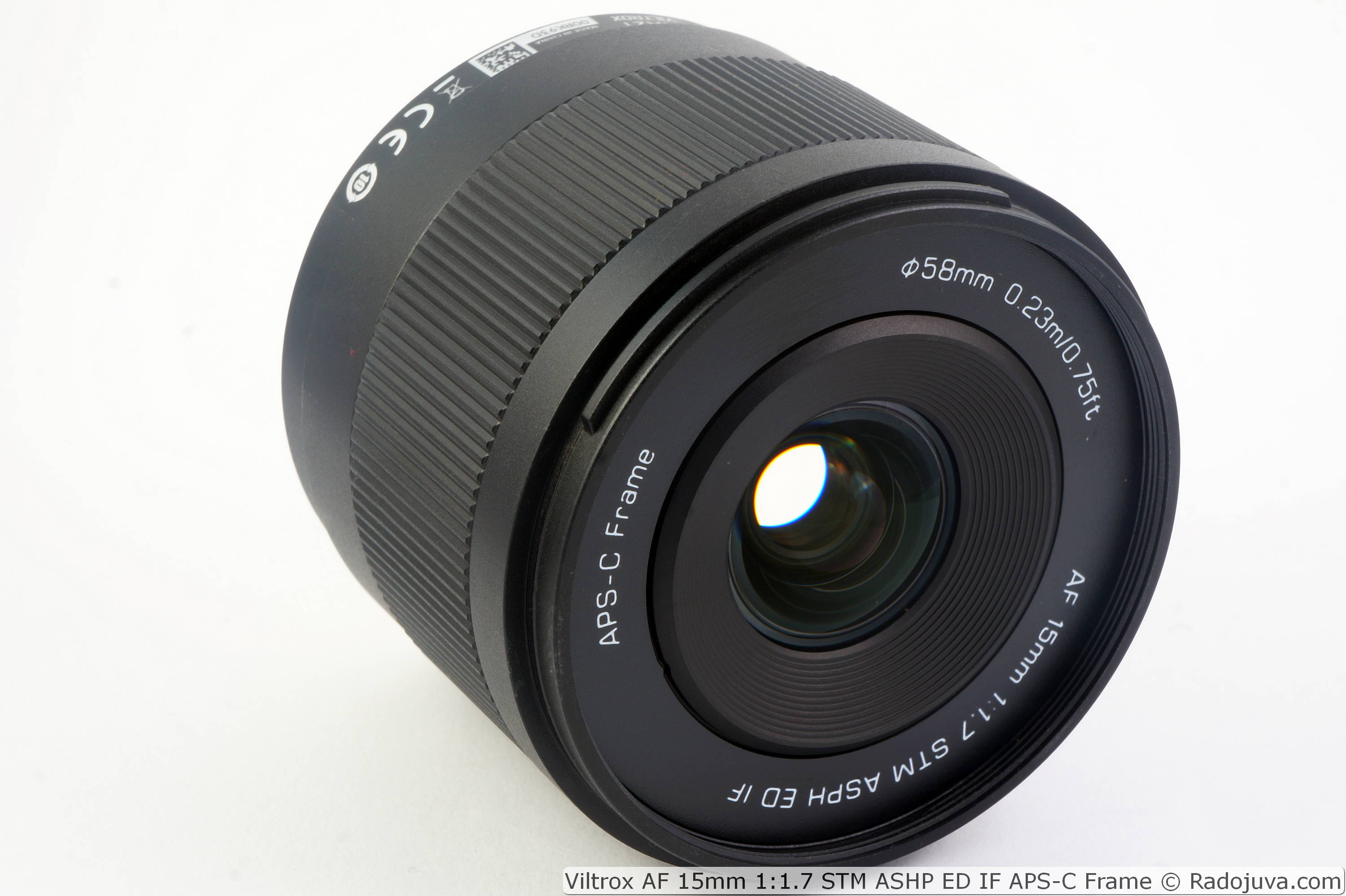 Viltrox AF 15mm 1:1.7 STM ASHP ED IF APS-C Frame