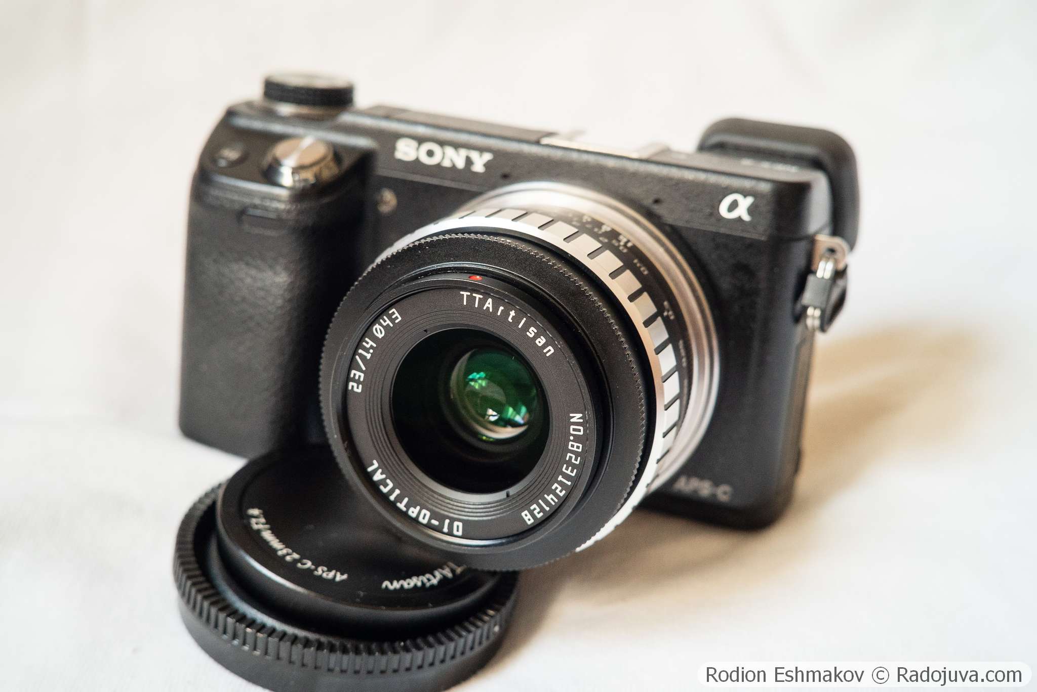 ttArtisan 23/1.4 на Sony NEX-6.