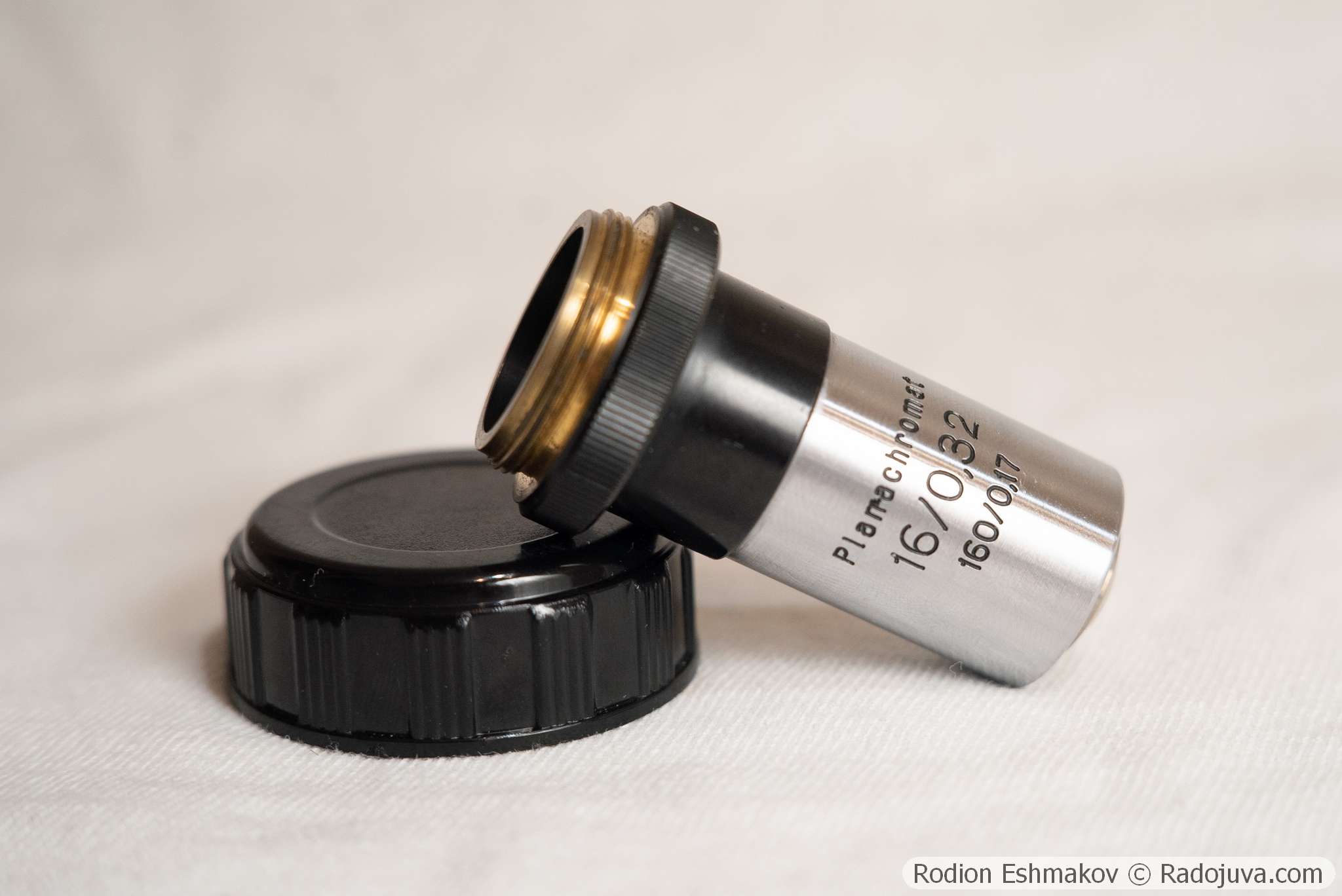 Carl Zeiss Jena Planachromat 16/0.32 160/0.17.