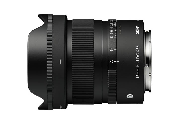 Sigma 15mm 1:1.4 DC C | Contemporary