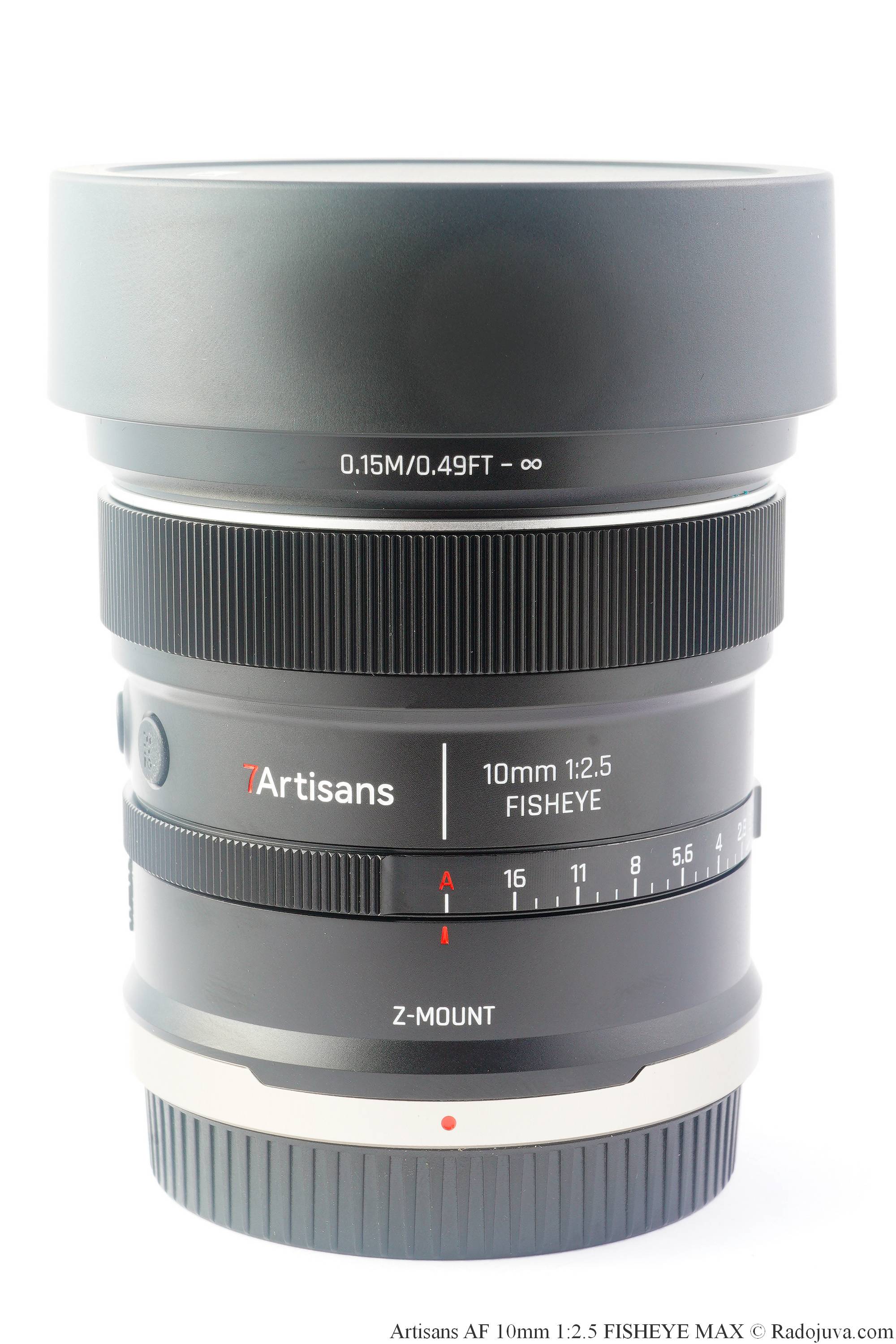 Artisans AF 10mm 1:2.5 FISHEYE MAX