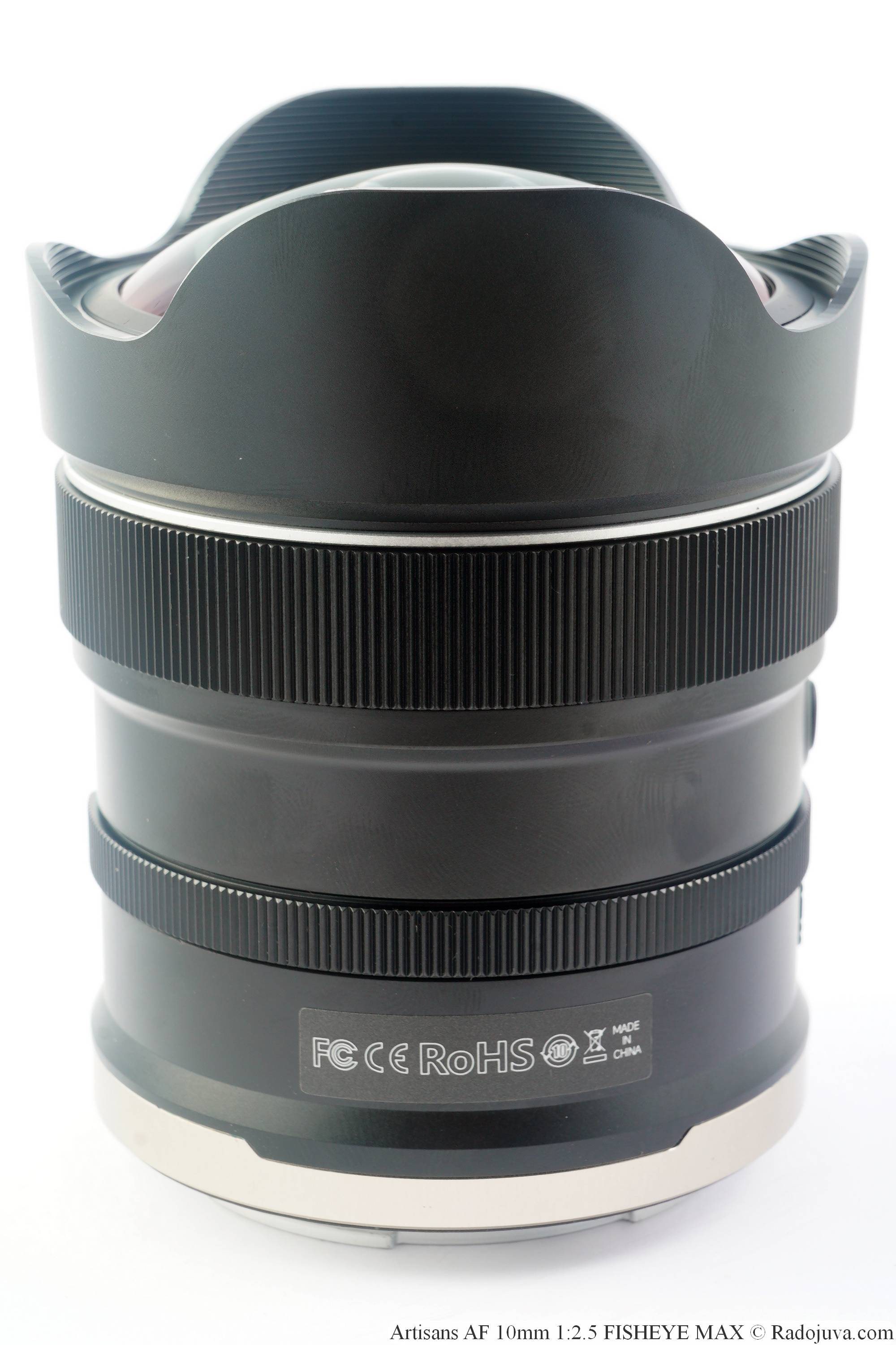 Artisans AF 10mm 1:2.5 FISHEYE MAX