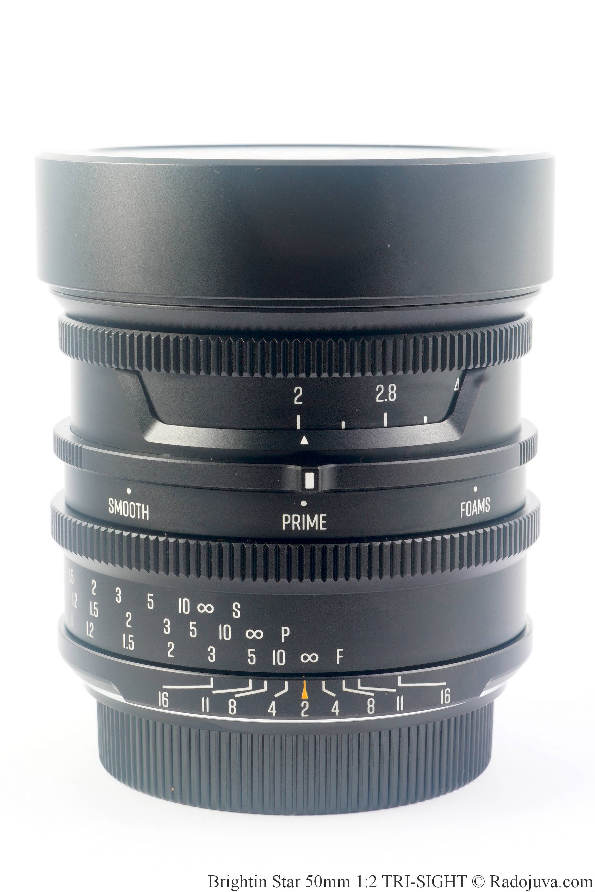 Brightin Star 50mm 1:2 TRI-SIGHT