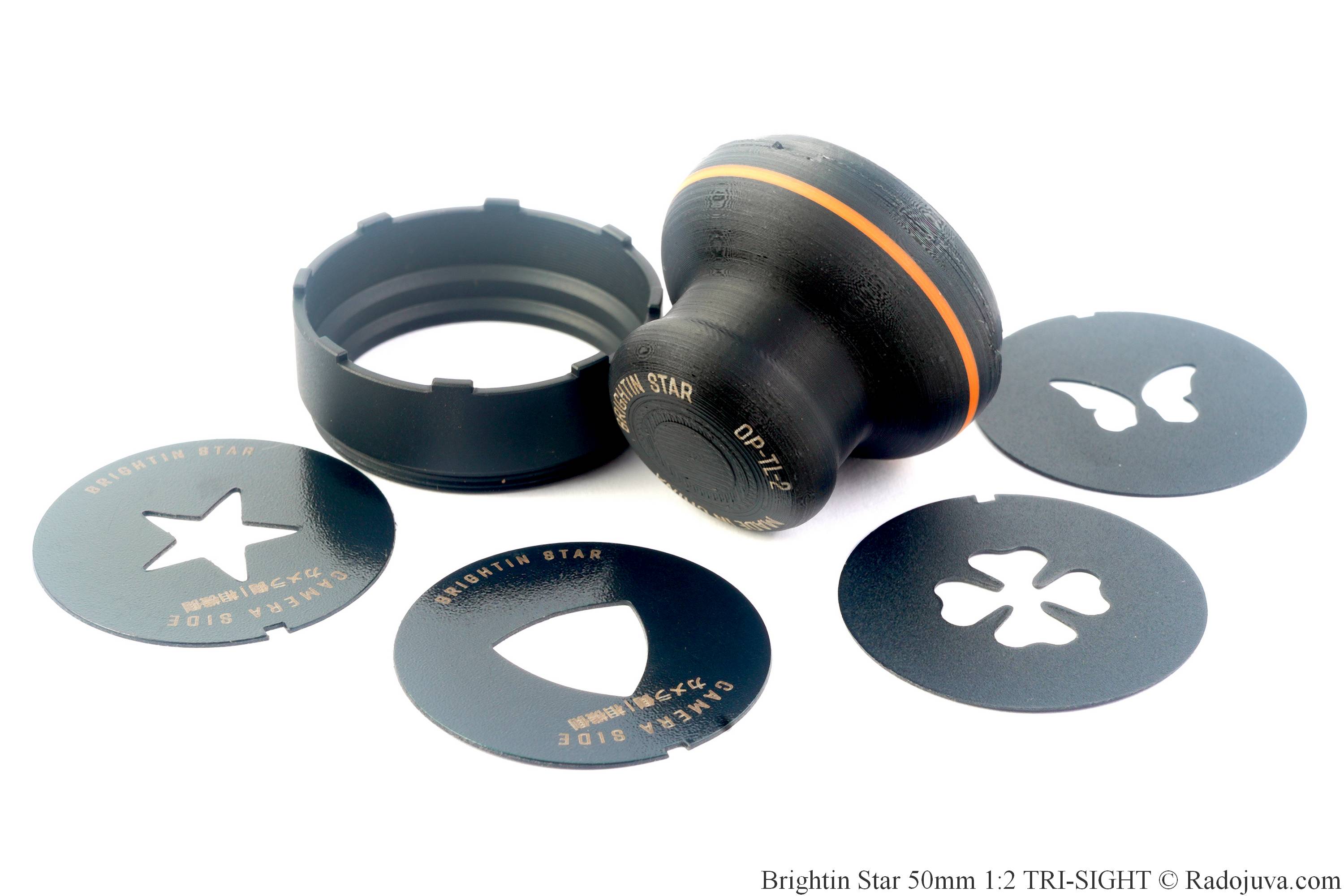 Brightin Star 50mm 1:2 TRI-SIGHT