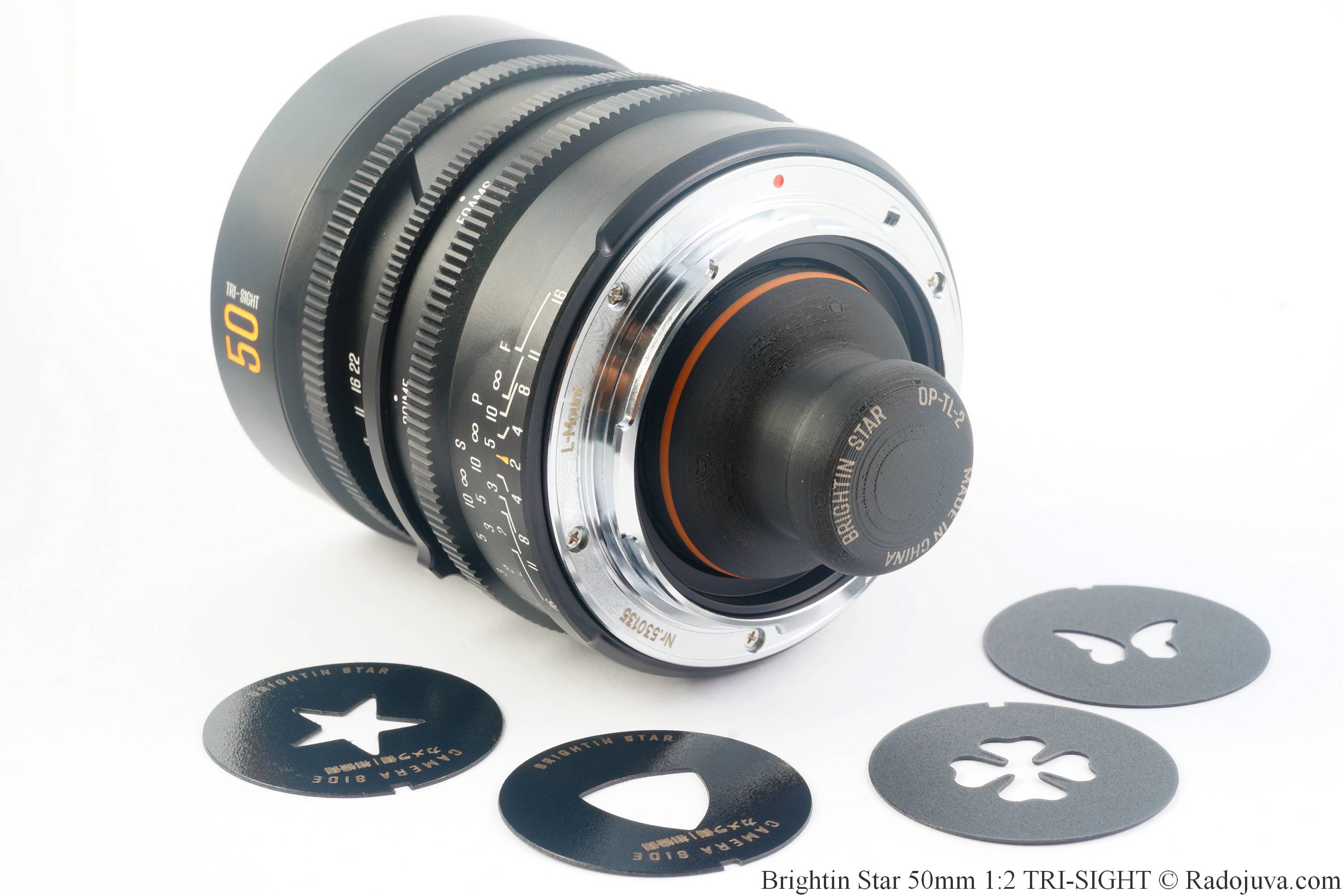 Brightin Star 50mm 1:2 TRI-SIGHT