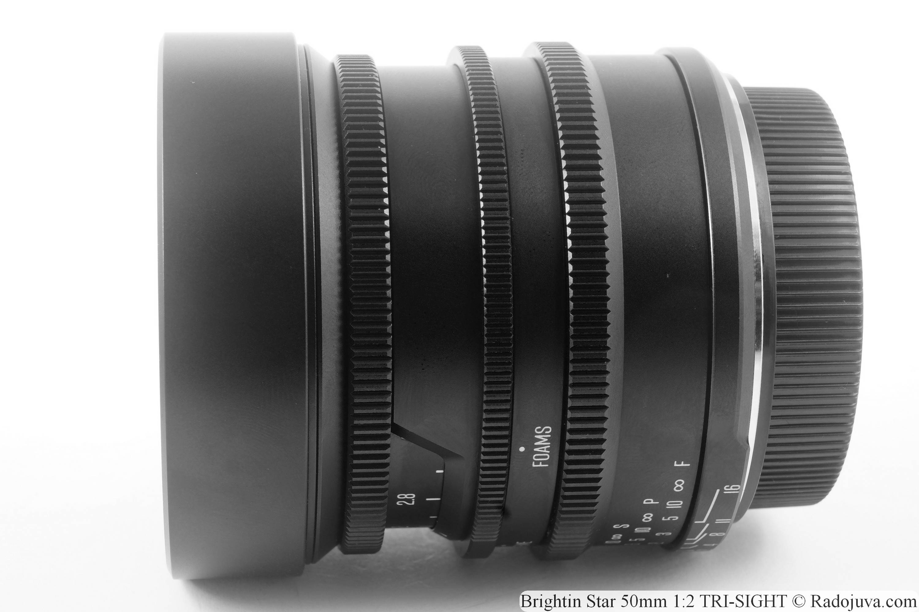 Brightin Star 50mm 1:2 TRI-SIGHT