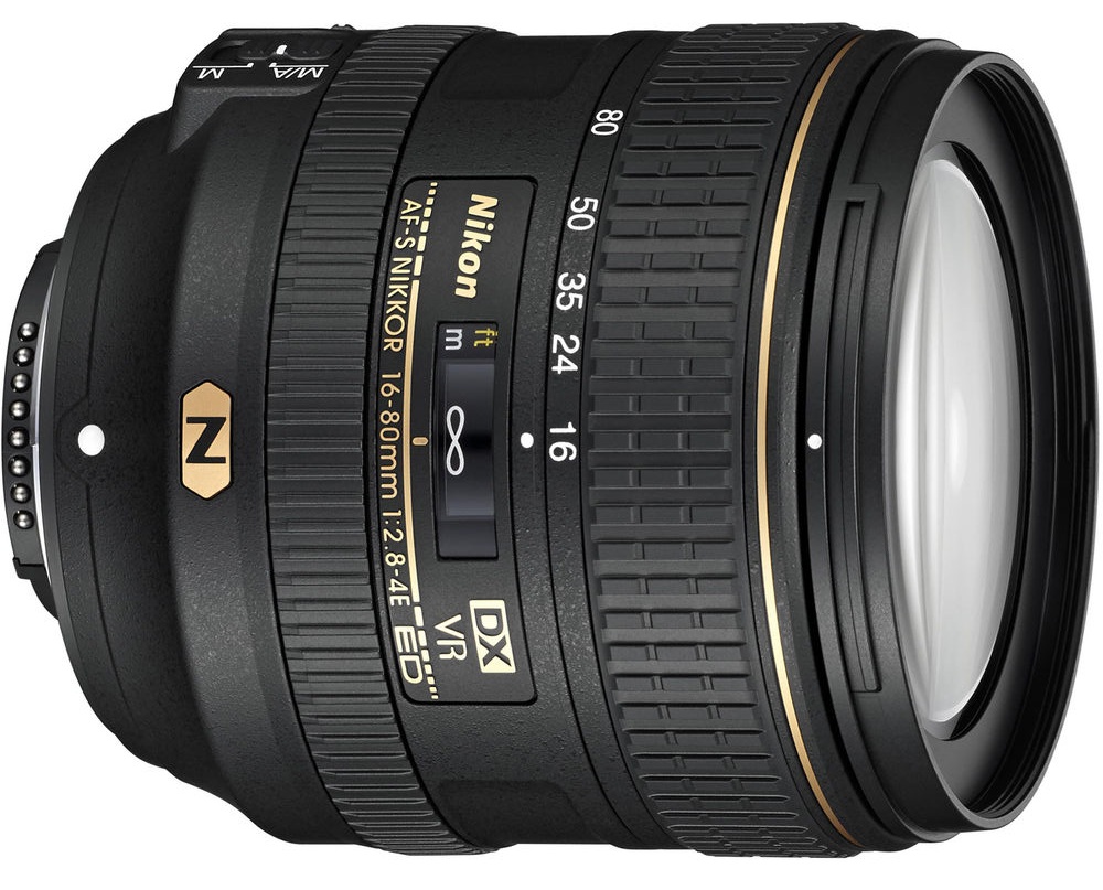 Nikon DX AF-S Nikkor 16-80mm 1:2.8-4E N ED VR SWM IF Aspherical Nano Crystal Coat