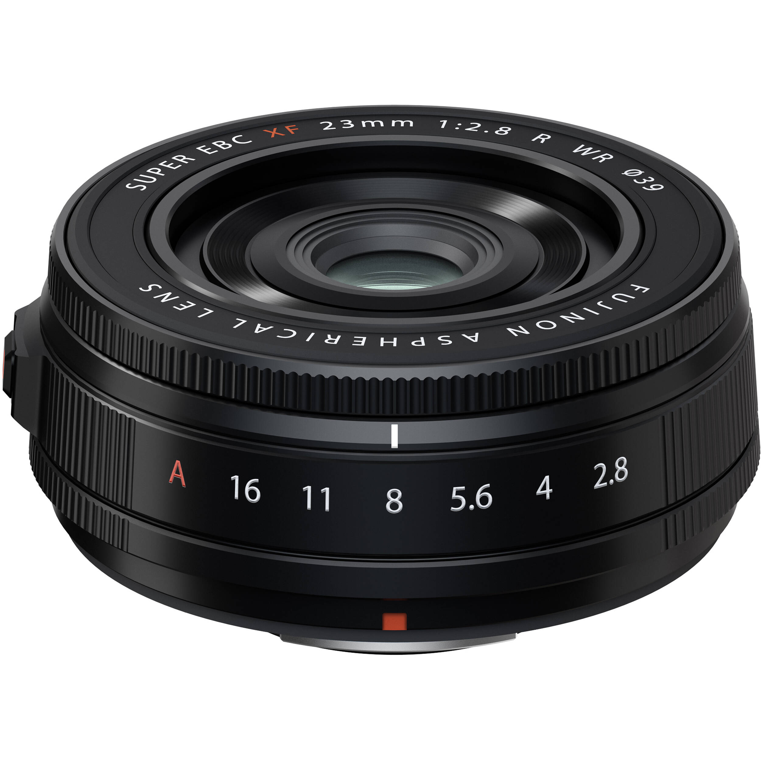FUJINON ASPHERICAL LENS SUPER EBC XF 23mm 1:2.8 R WR