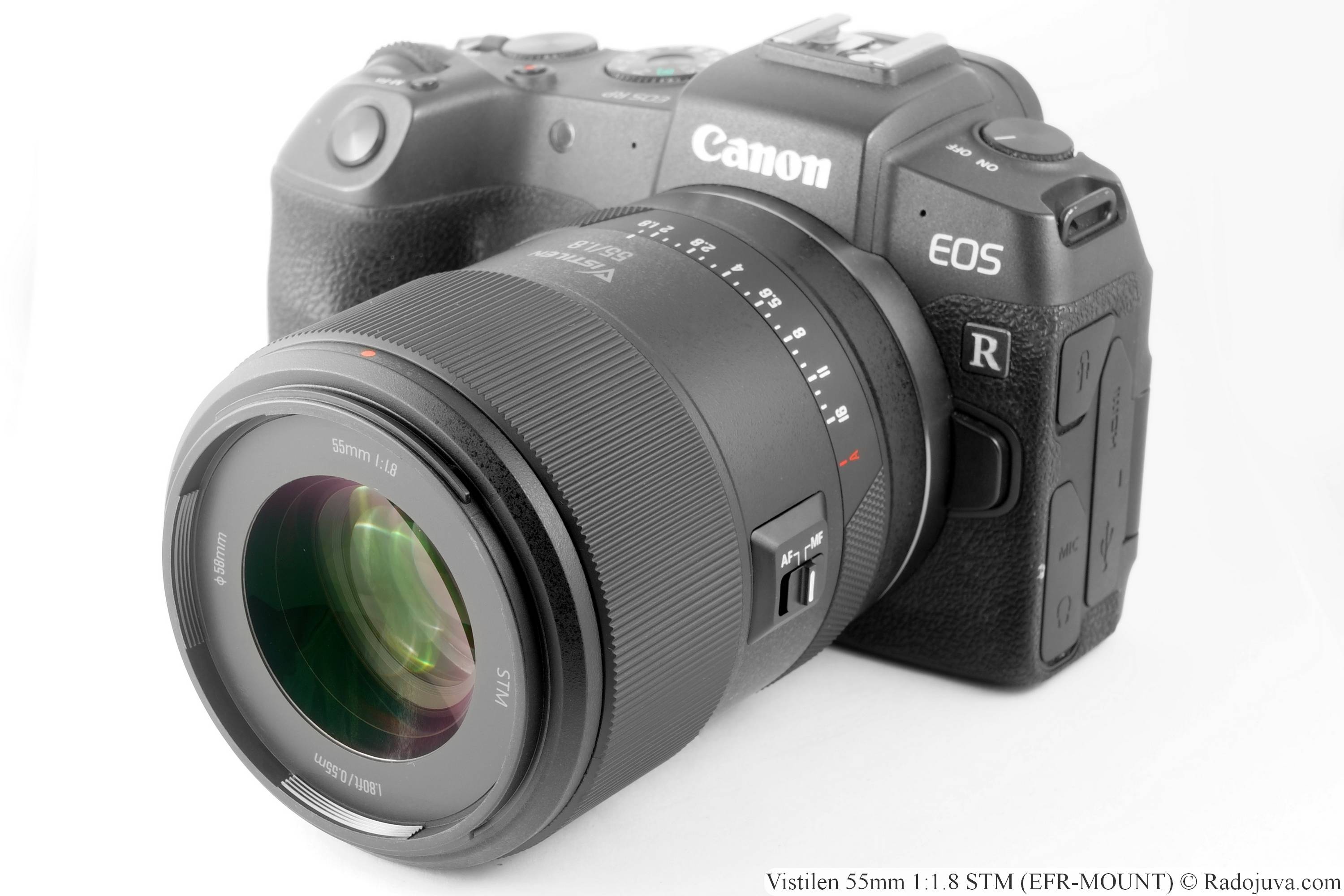 Vistilen 55mm 1:1.8 STM (EFR, Canon R)