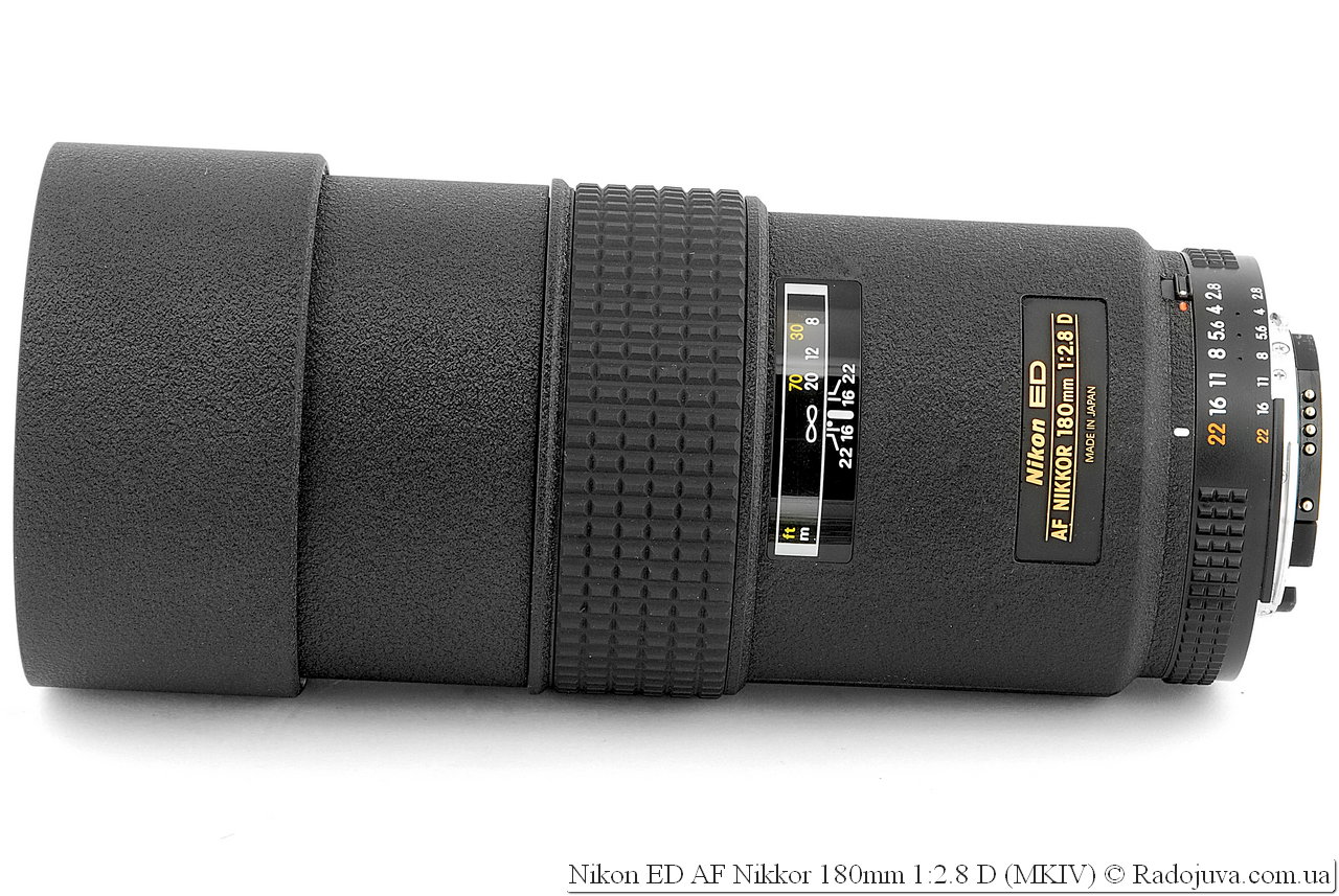 Nikon 180mm 1: 2.8D ED AF Nikkor MKIV review with video review | Happy