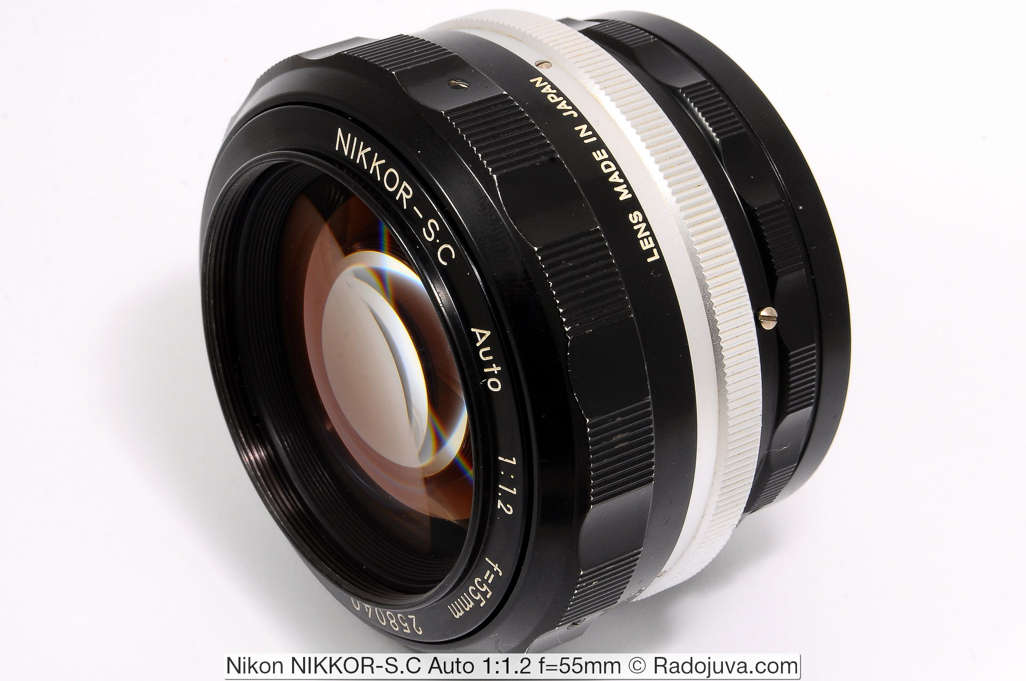 Review of Nikon NIKKOR SC Auto 1: 1.2 f = mm   Happy