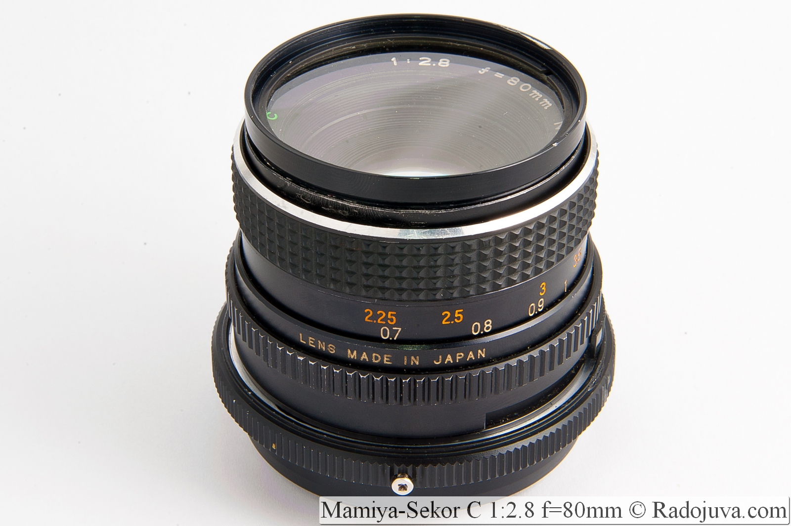 Review Mamiya-Sekor C 1: 2.8 f = 80mm (medium format lens) | Happy