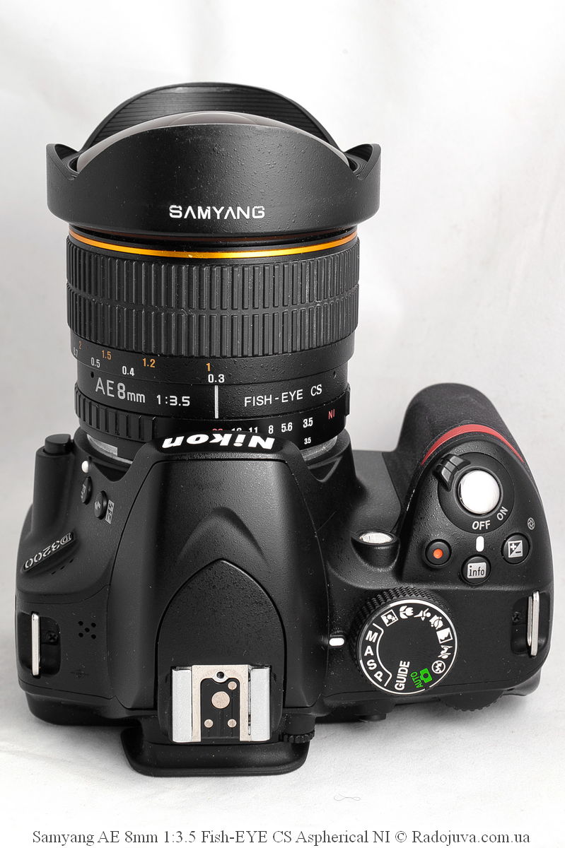 Review Samyang 8mm f / 3.5 Fisheye (Pro-Optic, Rokinon, Bower) | Happy