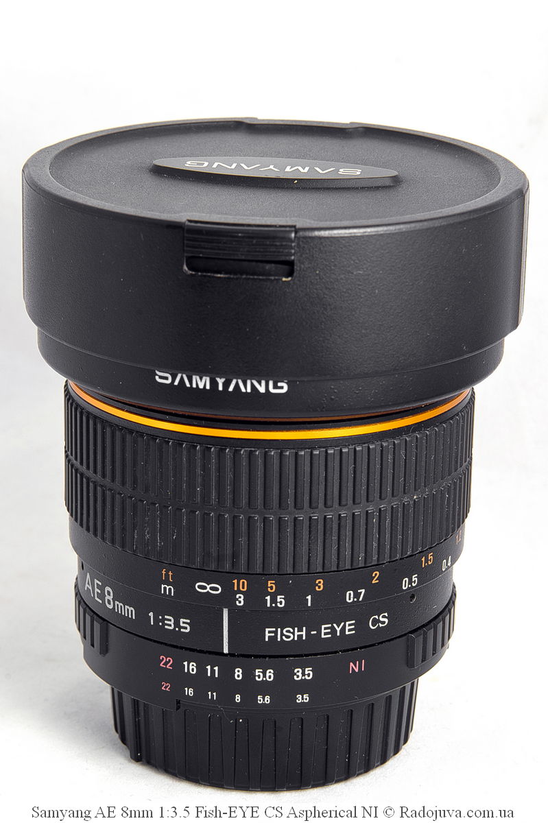 Review Samyang 8mm f / 3.5 Fisheye (Pro-Optic, Rokinon, Bower) | Happy